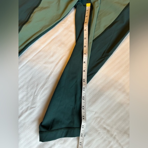 Lululemon Wunder Under Crop High Rise Frosted Pine / Green Jasper - Picture 4 of 7